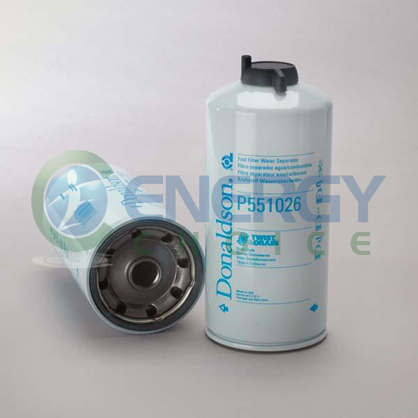 Fuel Filter Water Separator Spin-on Twist&drain, Donaldson, P551026